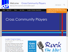 Tablet Screenshot of crossplayers.org